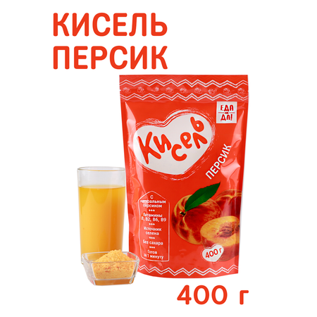 Кисель Еда На Да персик 400 гр