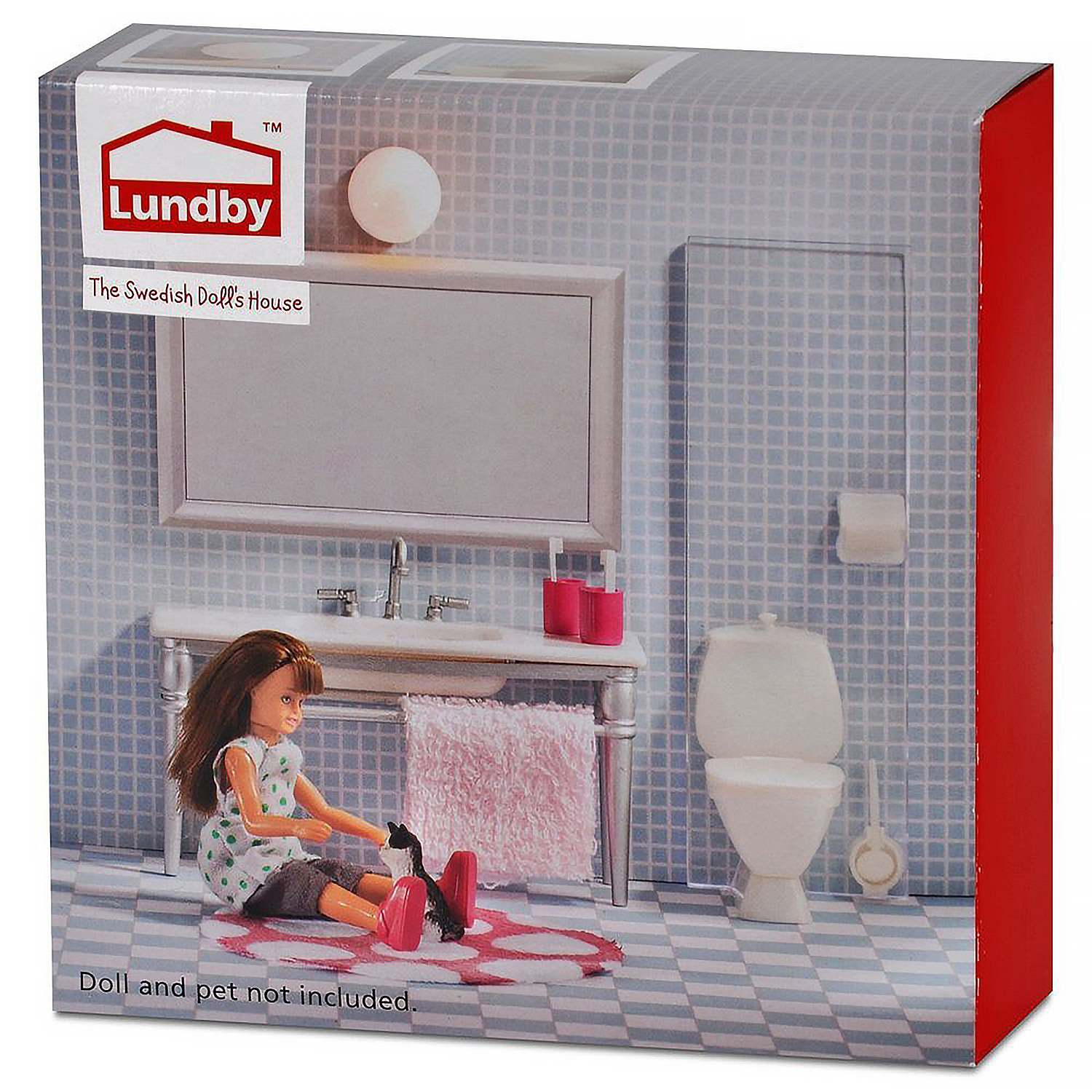 Мебель для домика Lundby смоланд Ванная 11предметов LB_60208700 LB_60208700 - фото 3