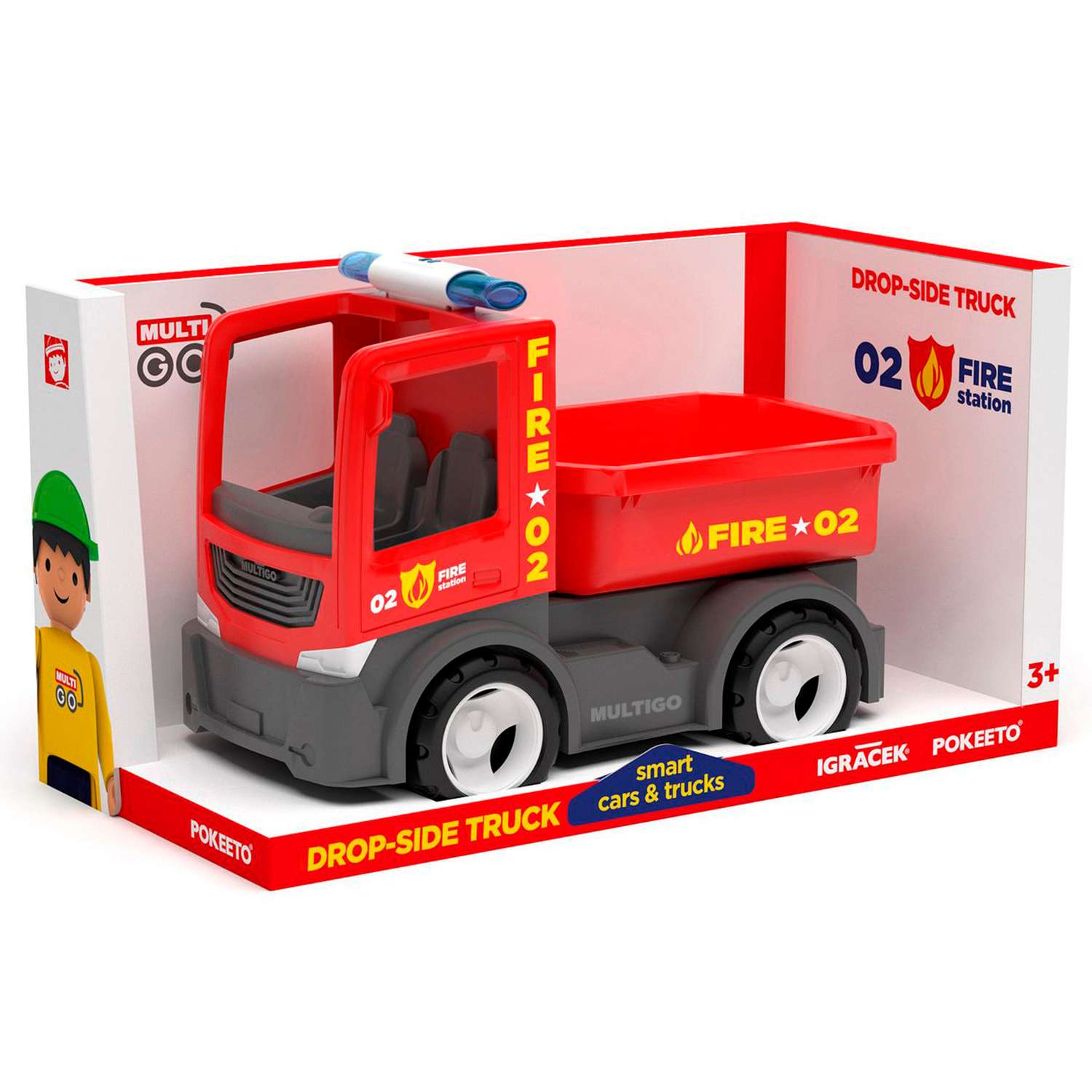 Машина Efko Пожарный грузовик 27084EF-CH 27084EF-CH - фото 2