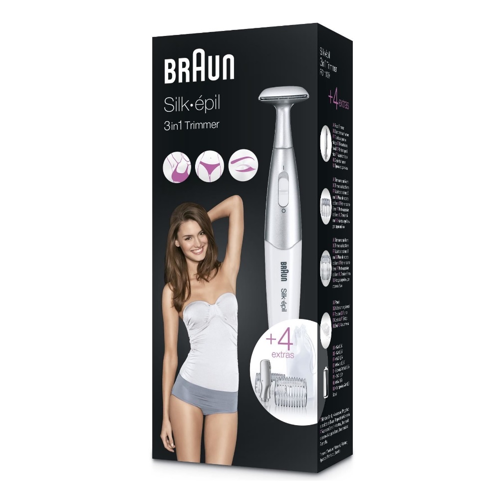 Стайлер Braun для зоны бикини Silk-epil FG 1100 White - фото 5