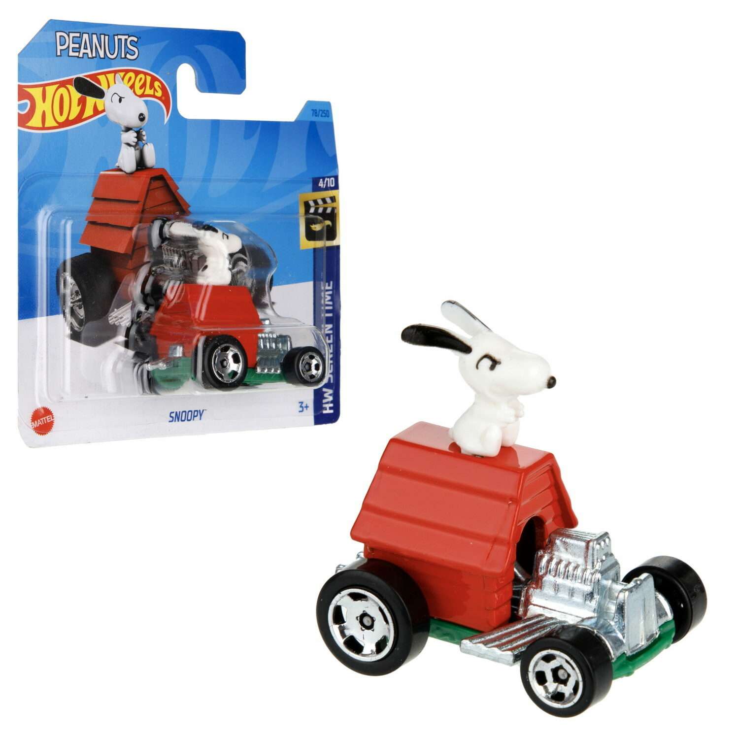 Коллекционная машинка Hot Wheels Snoopy 5785-4 - фото 1