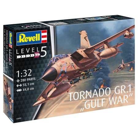Сборная модель Revell Истребитель-бомбардировщик Tornado GR Mk 1 RAF Gulf War