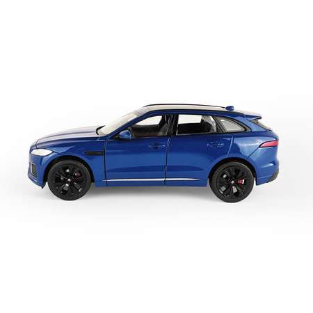 Машинка Welly 1:24 Jaguar F Pace синяя