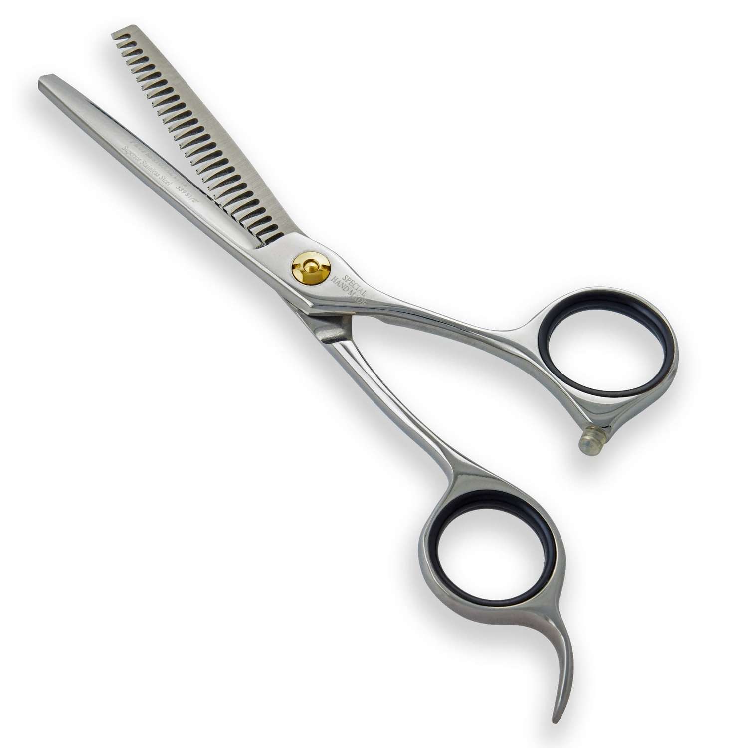 Ножницы Mertz парикмахерские филировочные 26 зубцов Professional line Ручная сборка - фото 1