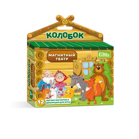 Игра на магнитах El BascoKids театр Колобок