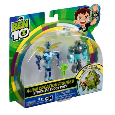 Набор фигурок Ben10 Жук и Шок Рок 76782