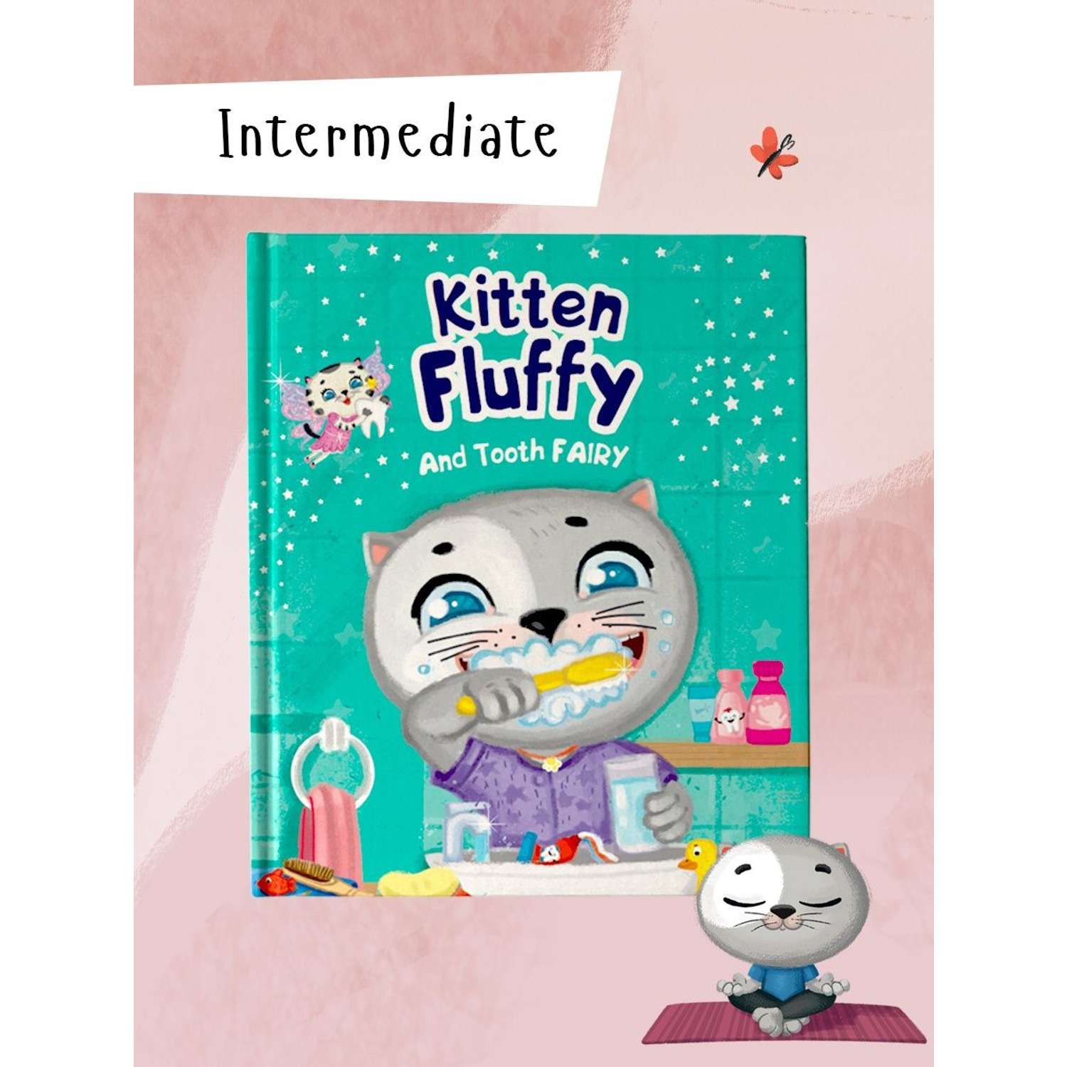 Книга Проф-Пресс на английском языке Kitten Fluffy and Tooth fairy - фото 2