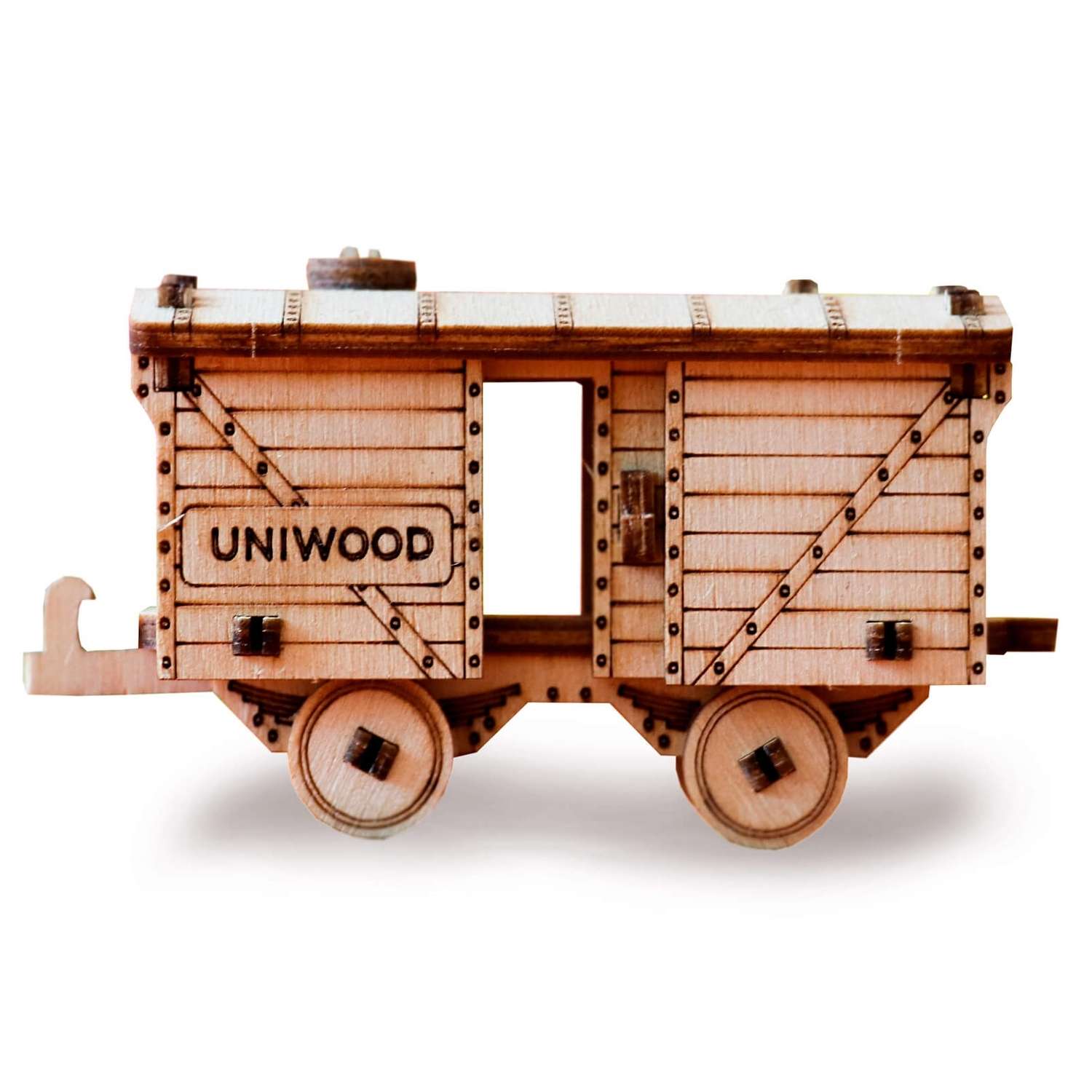 Конструктор Uniwood Товарный вагон 31элемент UW30153 UW30153 - фото 1