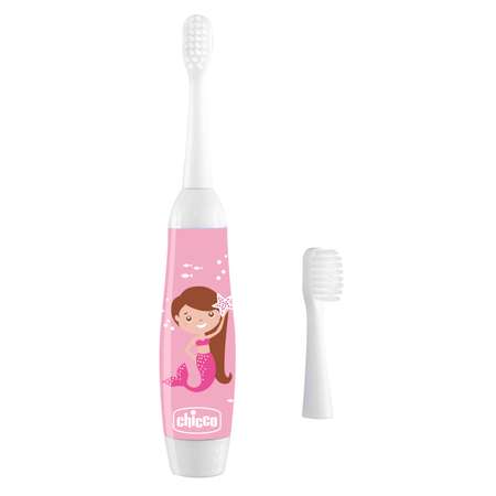 Зубная щетка электрическая Chicco детская розовая 3г+ 00008546000000