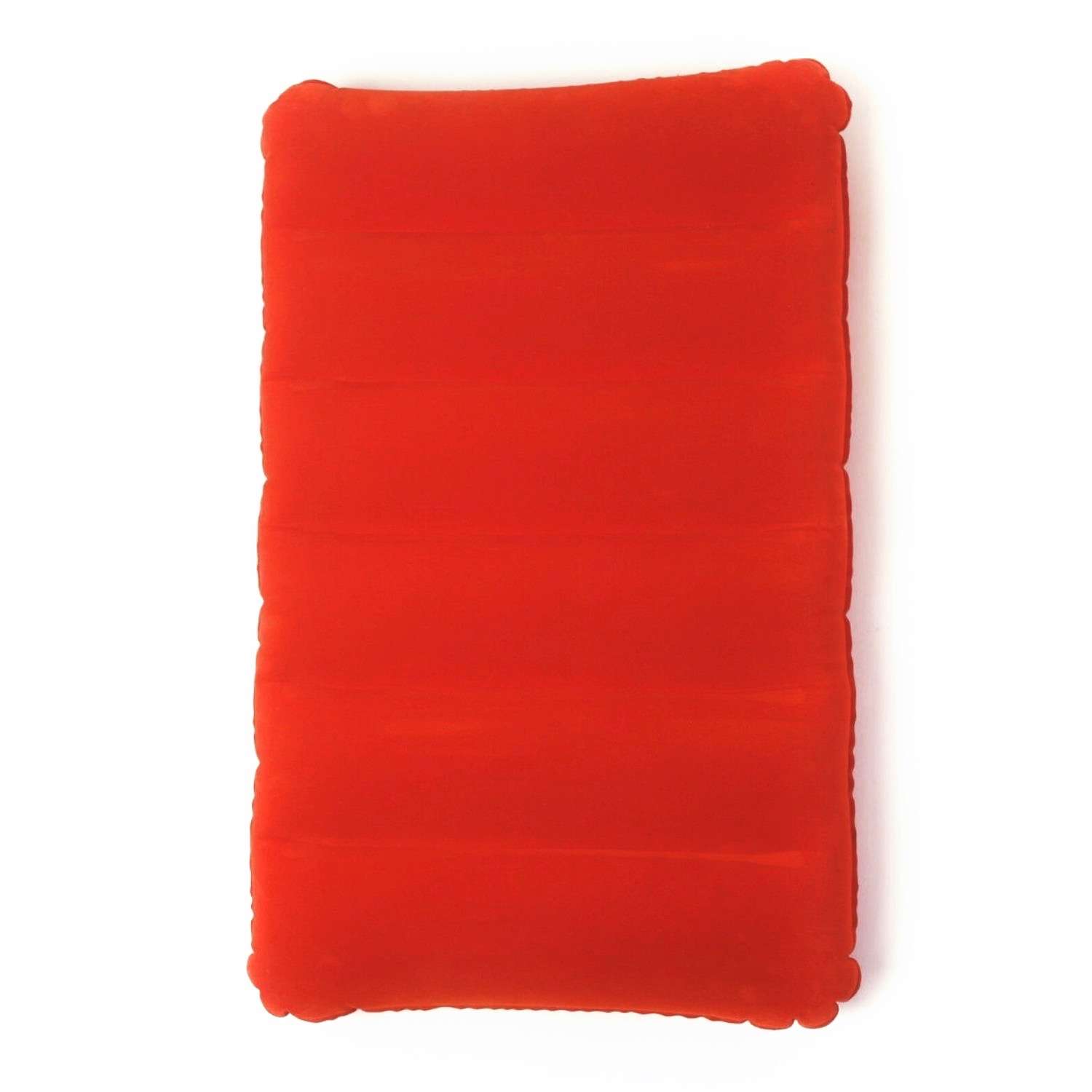Подушка для путешествий China Dans надувная 56х35 см красная - фото 1