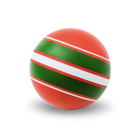 Мяч ЧАПАЕВ Ободок красная зеленая полоса 200мм