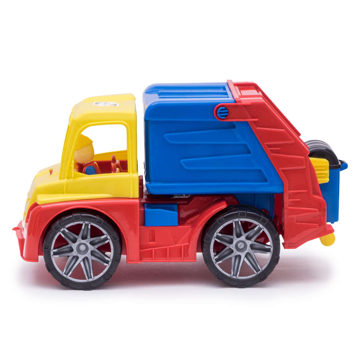 Автомобиль ORION TOYS МП м4 мусоровоз 300/желтый, синий, красный - фото 2