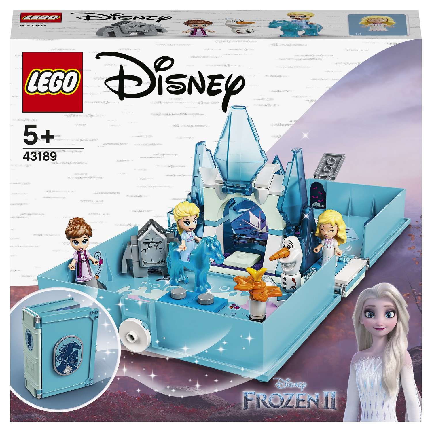Конструктор LEGO Disney Princess Книга сказочных приключений Эльзы и Нока 43189 - фото 2