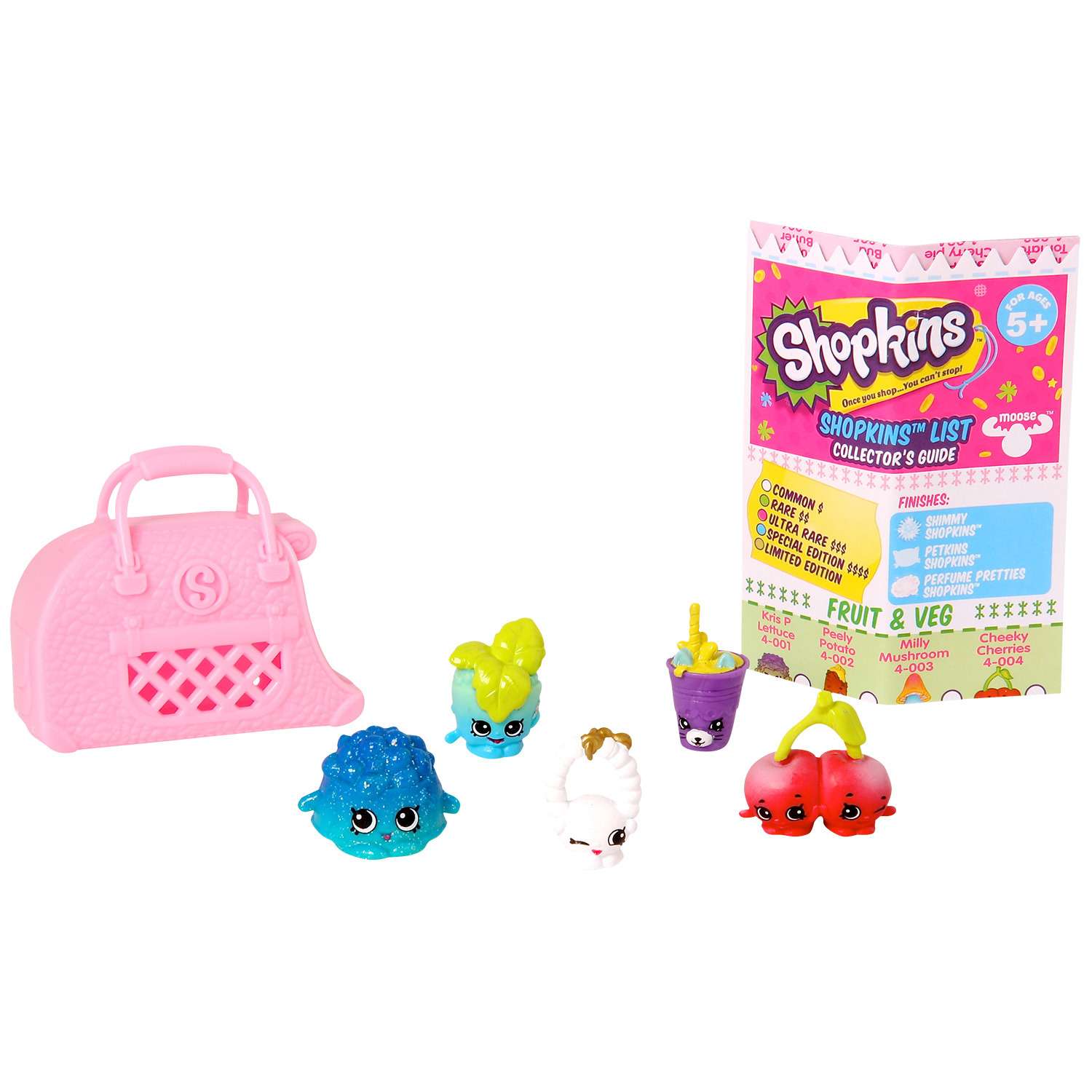 Набор фигурок Shopkins 5 шт в блистере в ассортименте - фото 4