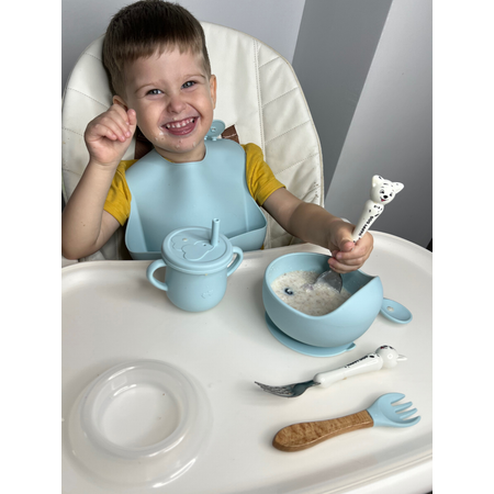 Детский набор ReliaKool Силиконовая посуда для кормления