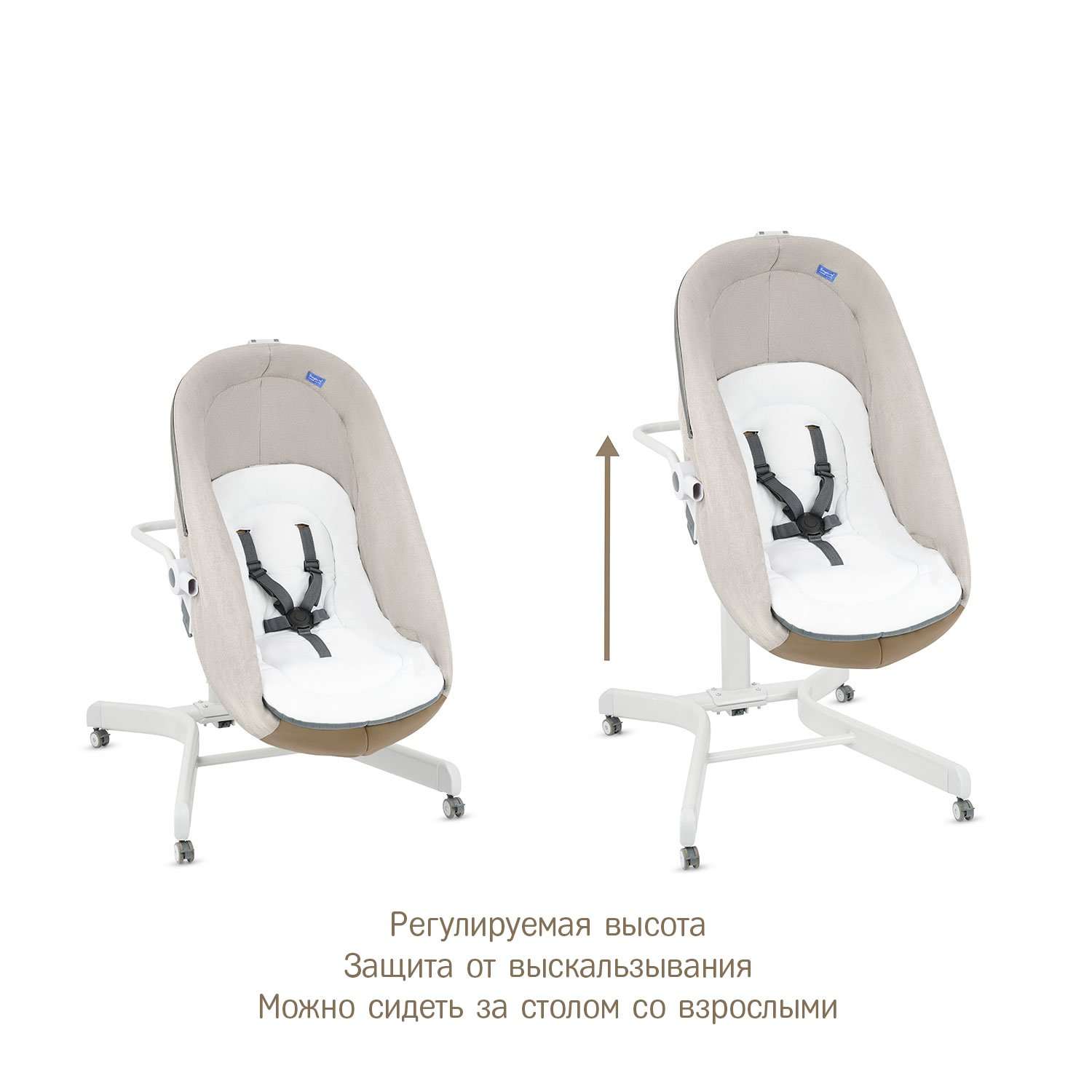 Колыбель SIMPLICITY 3000 Elite 5 в 1 Хаки - фото 12