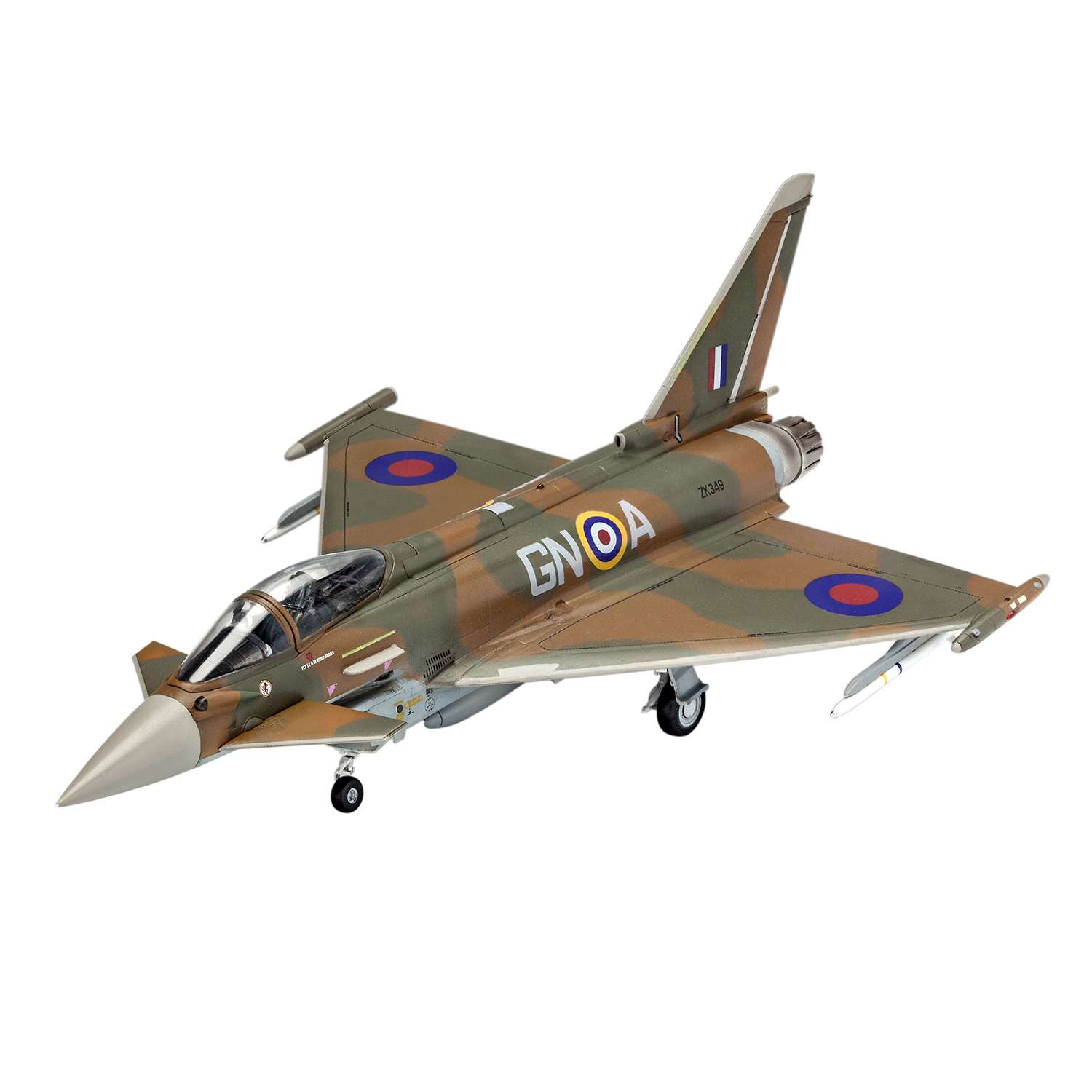 Сборная модель Revell 100 лет RAF: Еврофайтер Тайфун 03900 - фото 1