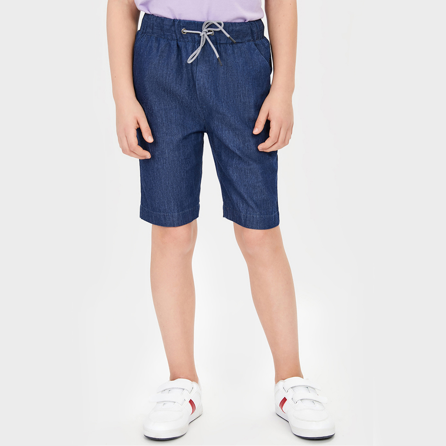 Шорты Baon BK821001 / DARK NAVY DENIM - фото 1