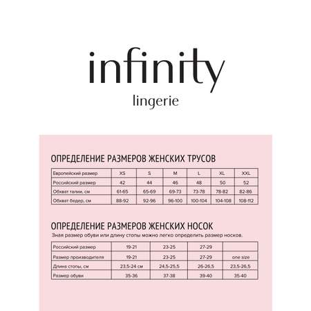 Трусы 3 шт Infinity Lingerie