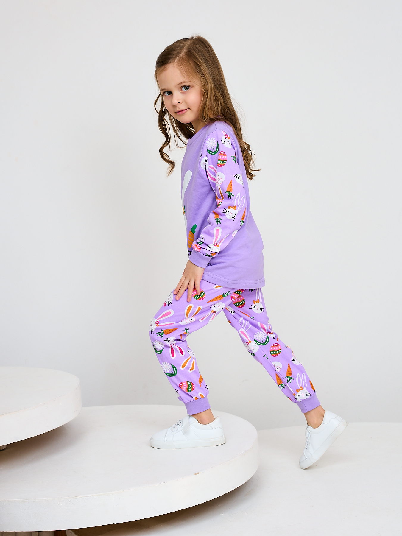 Костюм Mil Art kids 1902201529SUIT-SLEEP-GIRL-PURPLE - фото 3