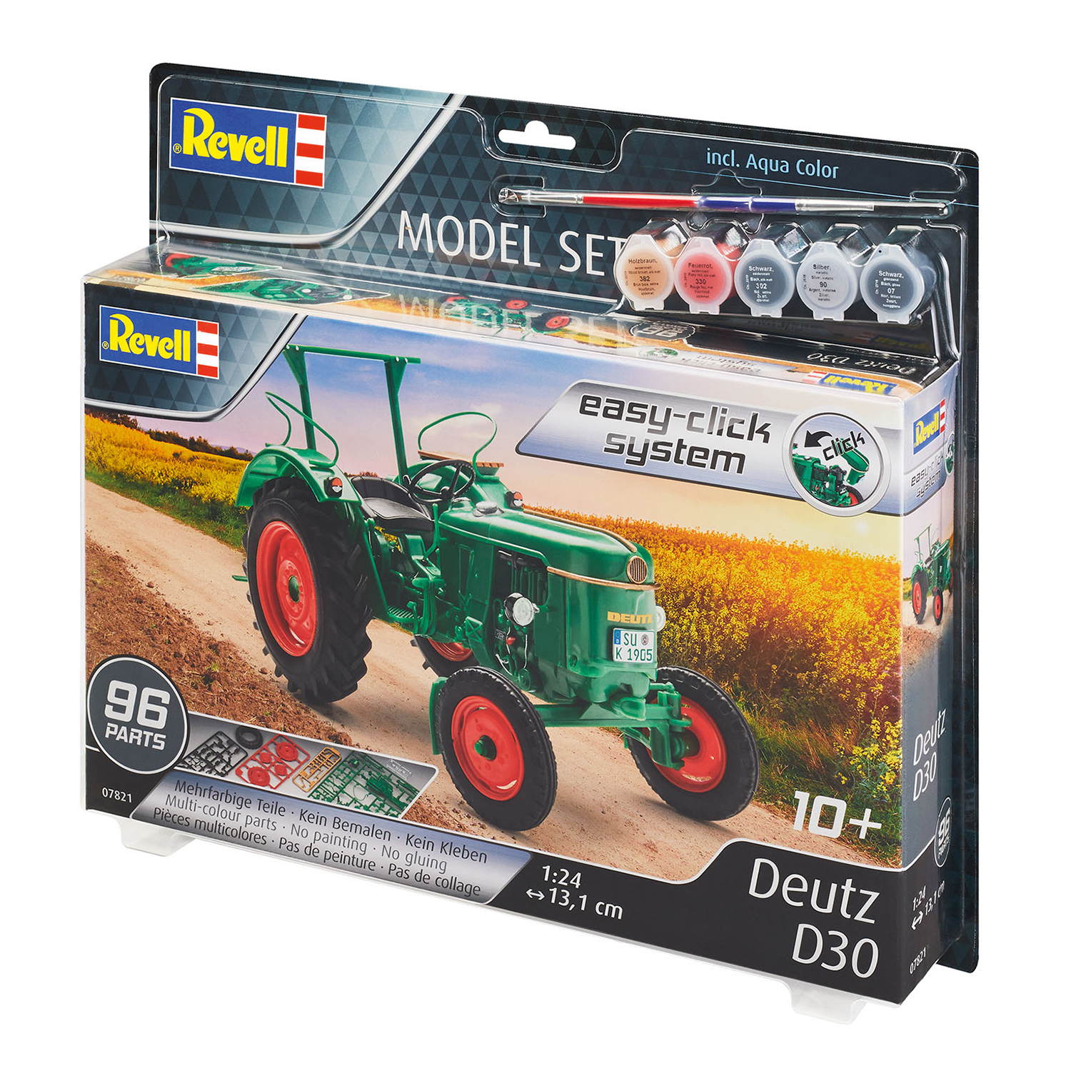 Сборная модель Revell Трактор Deutz D30 67821 - фото 4