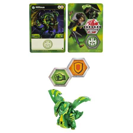 Фигурка-трансформер Bakugan S2 NilliousV2 Green 6055868/20124098