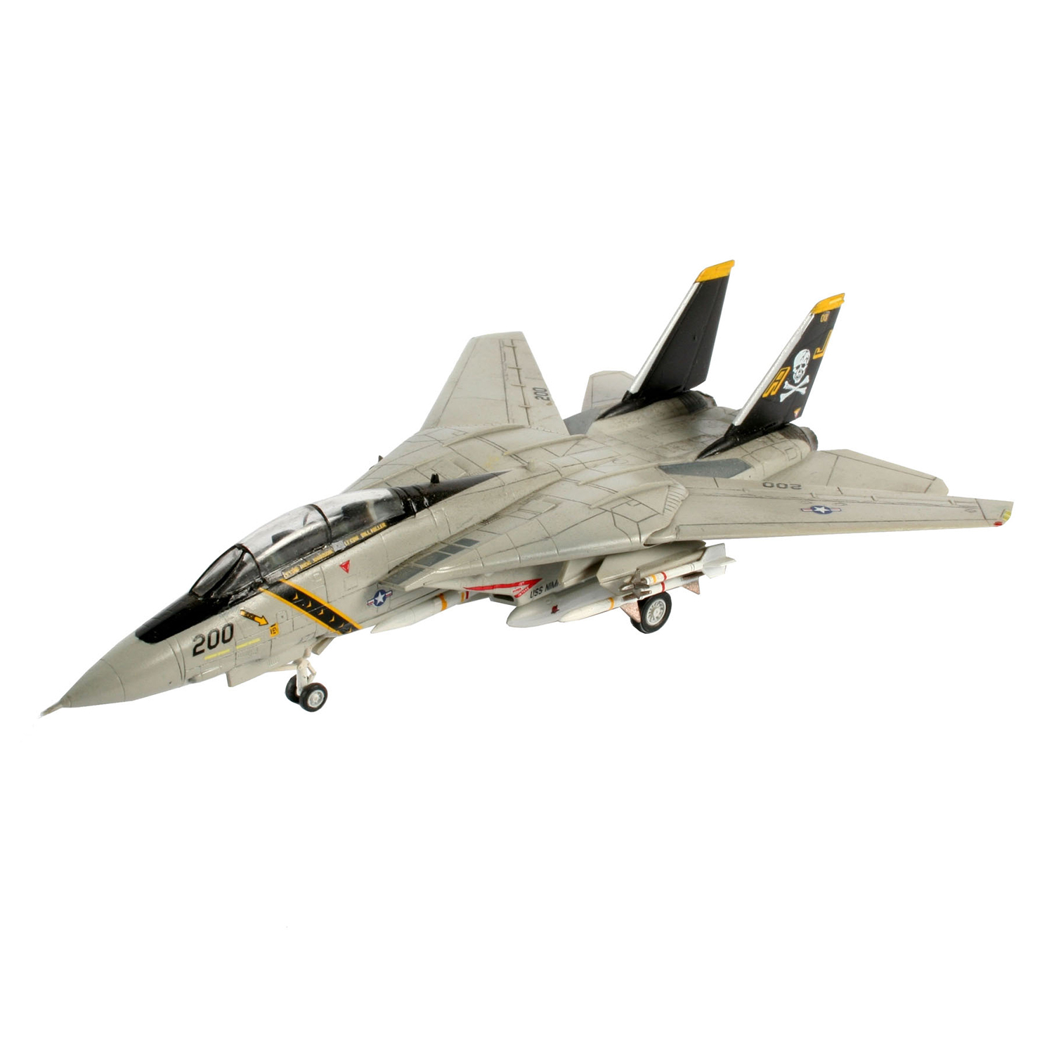 Сборная модель Revell Истребитель F-14A Tomcat 1/144 04021 - фото 1