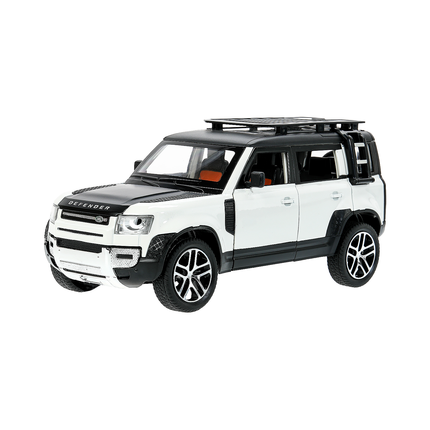 Автомобиль Технопарк Land Rover 1:24 инерционный белый 384346 - фото 3