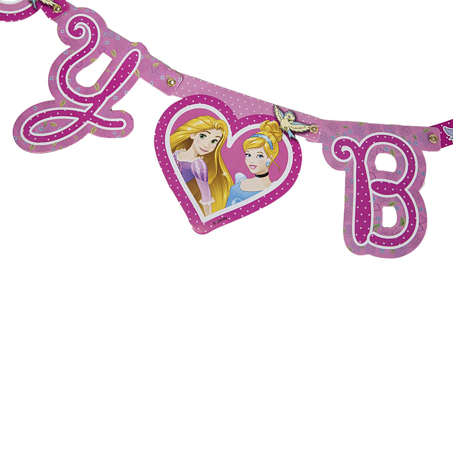 Гирлянда Disney Princess Happy Birthday - фото 7