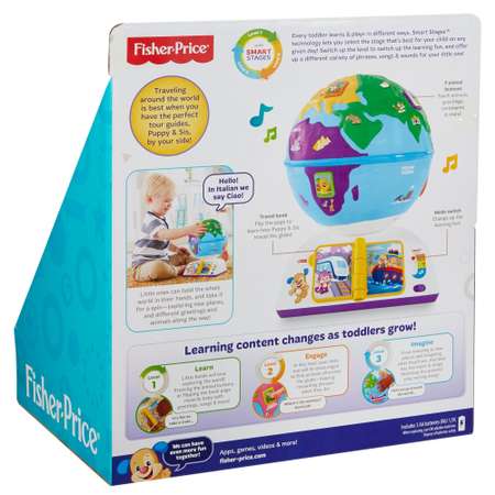 Игрушка развивающая Fisher Price Обучающий Глобус