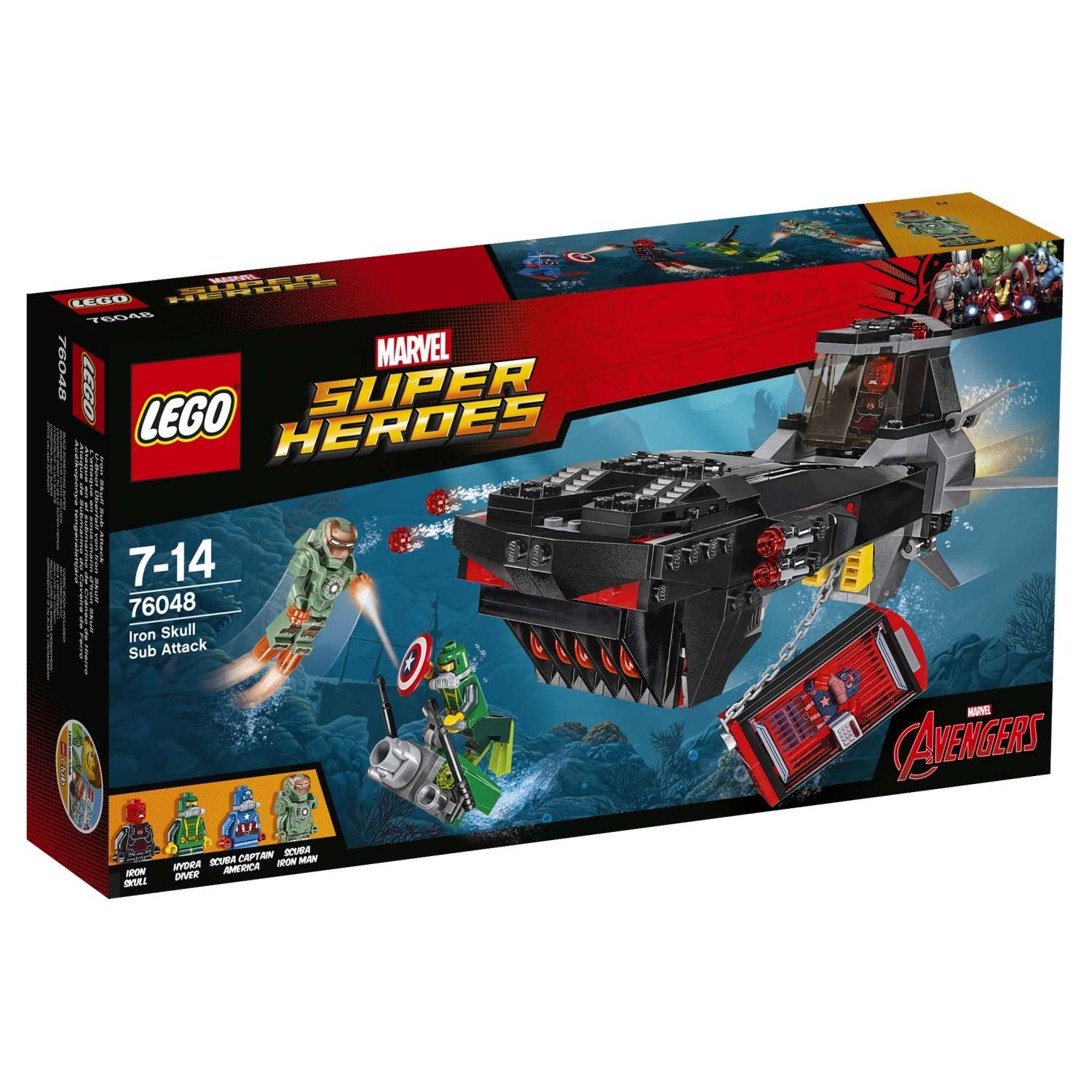 Конструктор LEGO Super Heroes Похищение Капитана Америка (76048) - фото 2