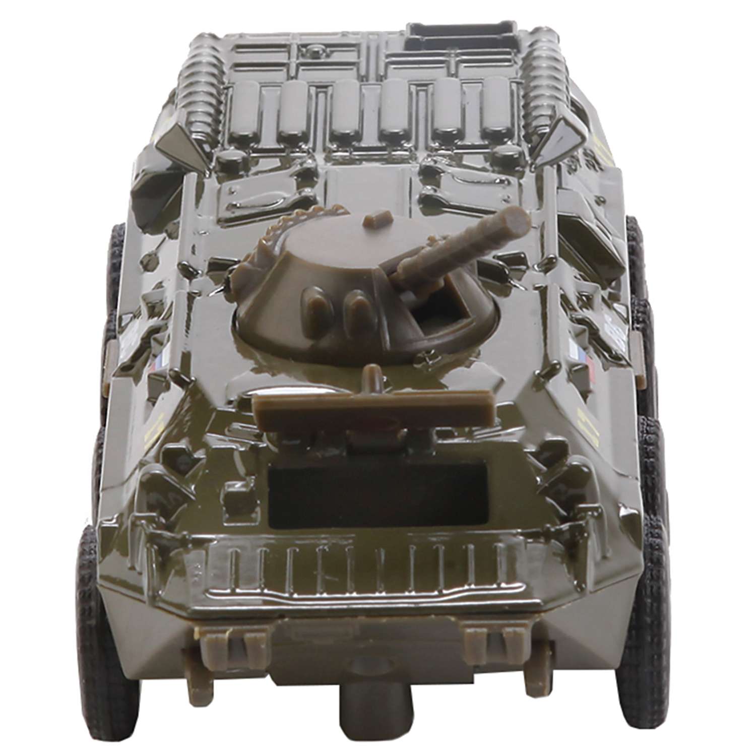 Машинка Технопарк БТР-80 металл инерц. 12 см 219366 - фото 6