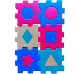 Конструктор Флексика Кубик с геометрическими фигурами