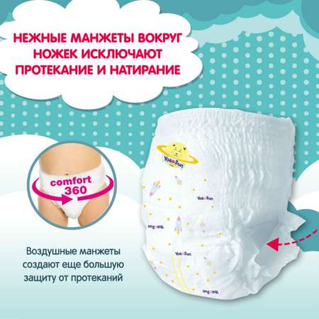 Подгузники-Трусики YokoSun Econom размер XXL (12-20 кг) 32 шт