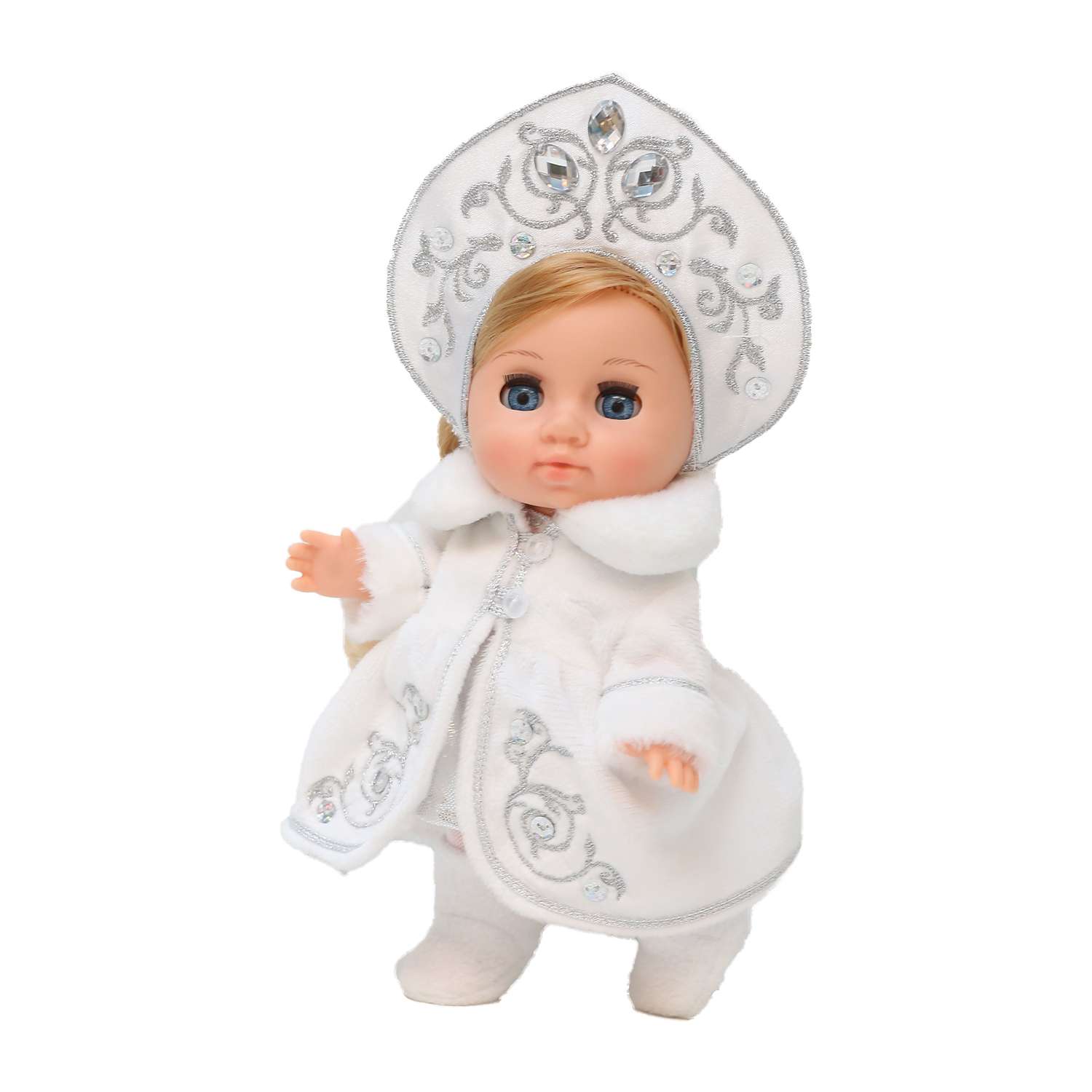 Кукла ВЕСНА Новогодняя Малышка Соня Снегурочка 22 см В4171 - фото 3