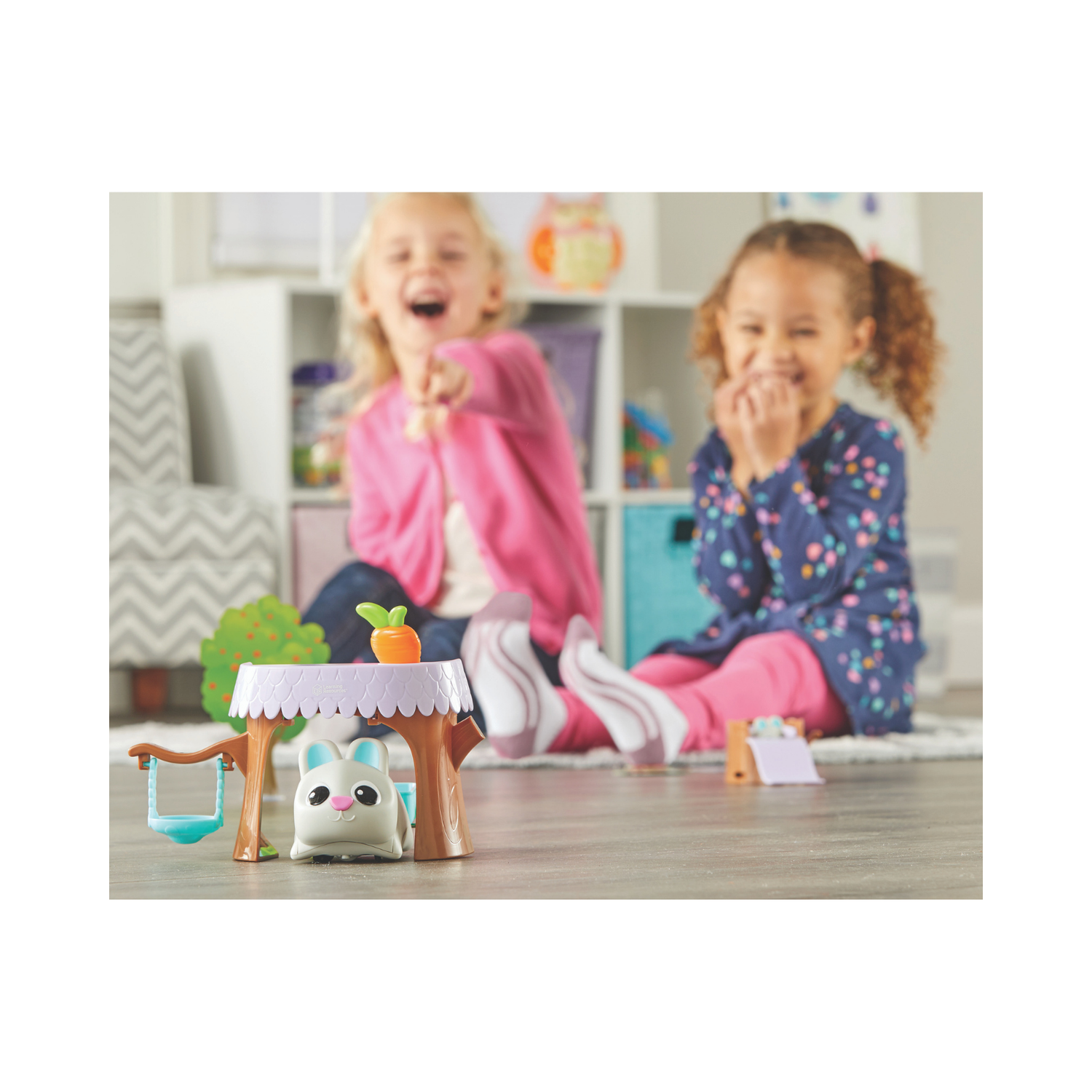 Игровой набор Learning Resources «‎РобоКролик Банни с малышами». 22 элемента - фото 3