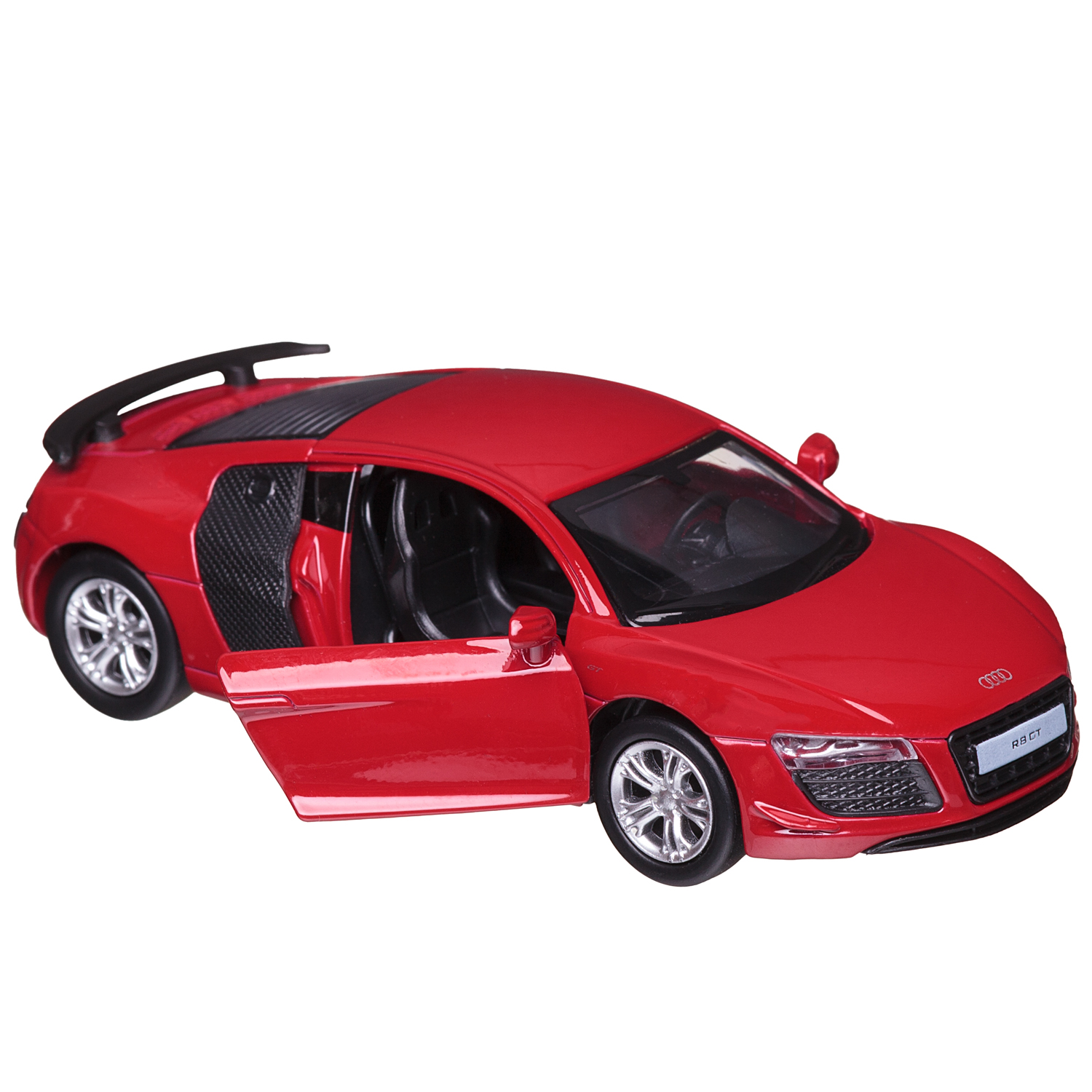 Автомобиль Abtoys Audi MSZ 1:43 инерционный красный WE-15956R - фото 5