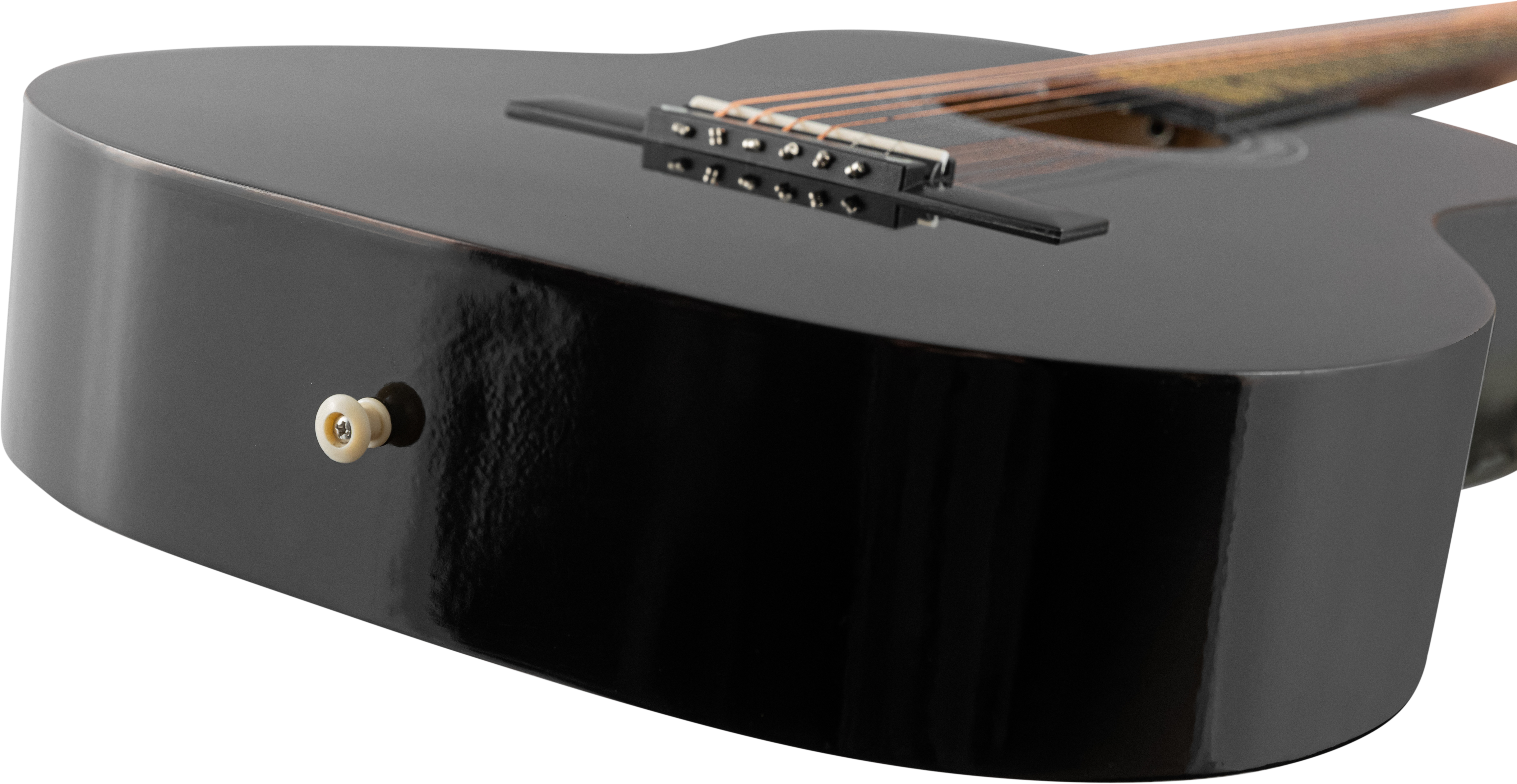 Гитара акустическая Terris TF-385A BK шестиструнная цвет черный - фото 3