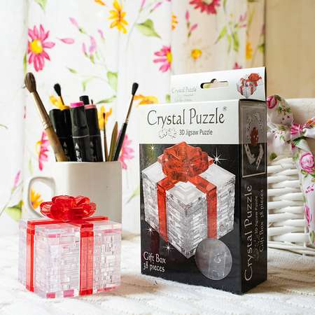 3D-пазл Crystal Puzzle IQ игра для детей кристальный Подарок 38 деталей