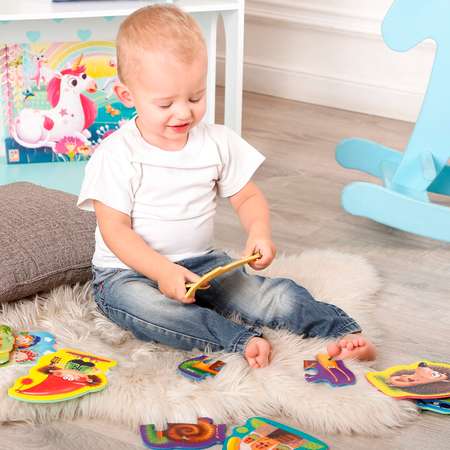 Пазл Vladi Toys мягкий Baby puzzle Картинки