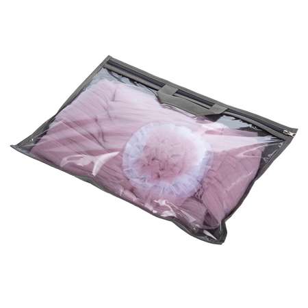 Набор для кроватки BABY STYLE балдахин розовый цветок и кронштейн