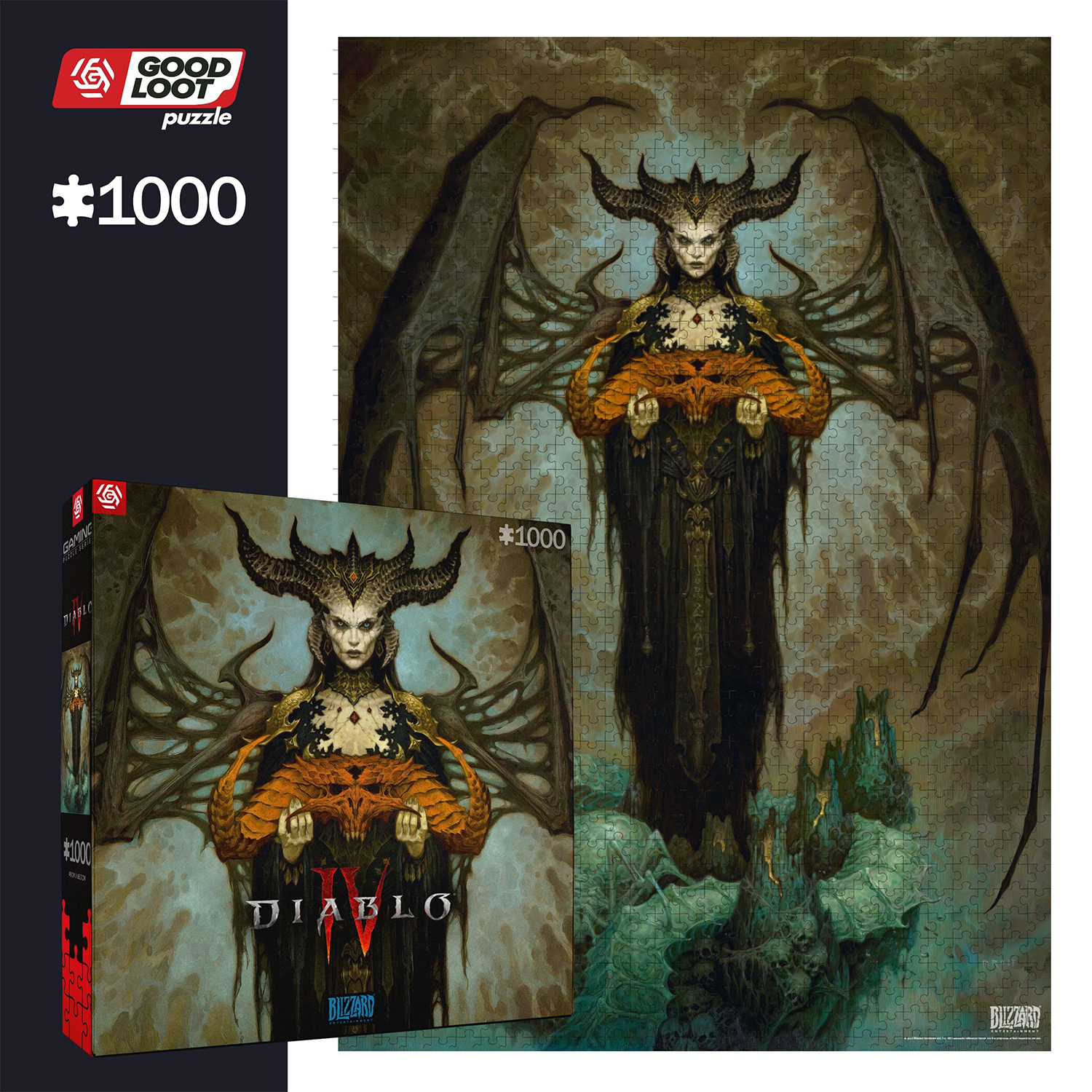 Пазл Good Loot Diablo IV Lilith - 1000 элементов Gaming серия - фото 5