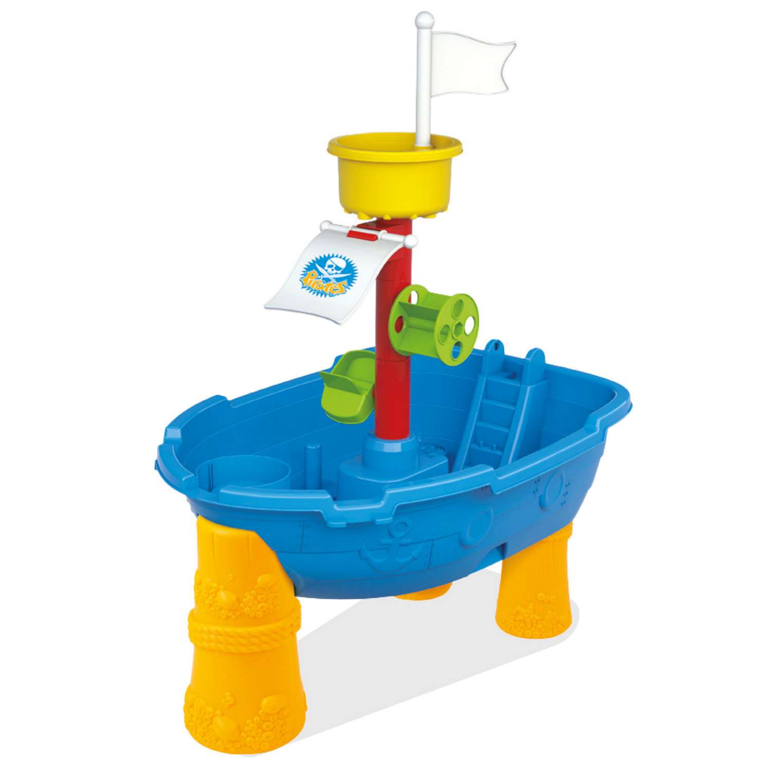 Стол для игр с песком и водой Hualian Toys Лодка пиратов 30х51х58 см - фото 1