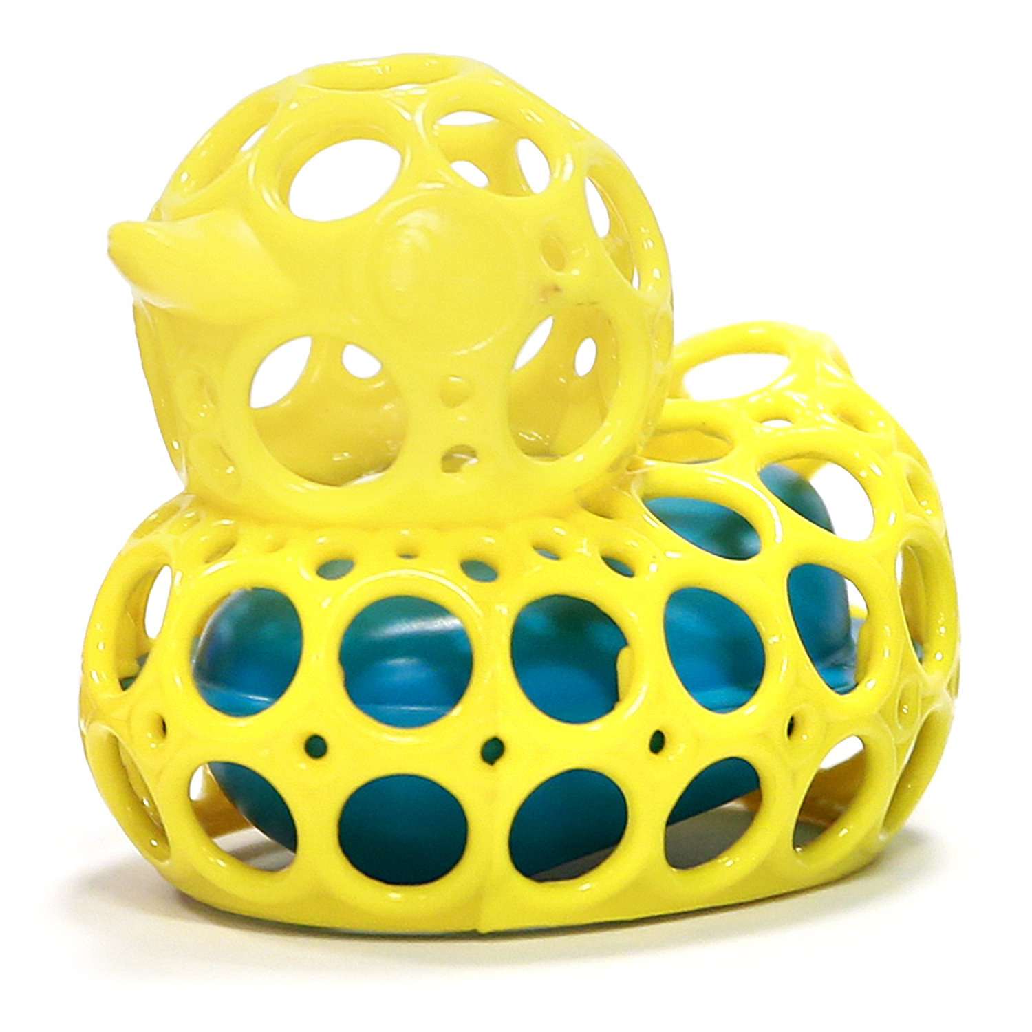 Игрушка для купания Oball O-ball Уточка Желтая - фото 1