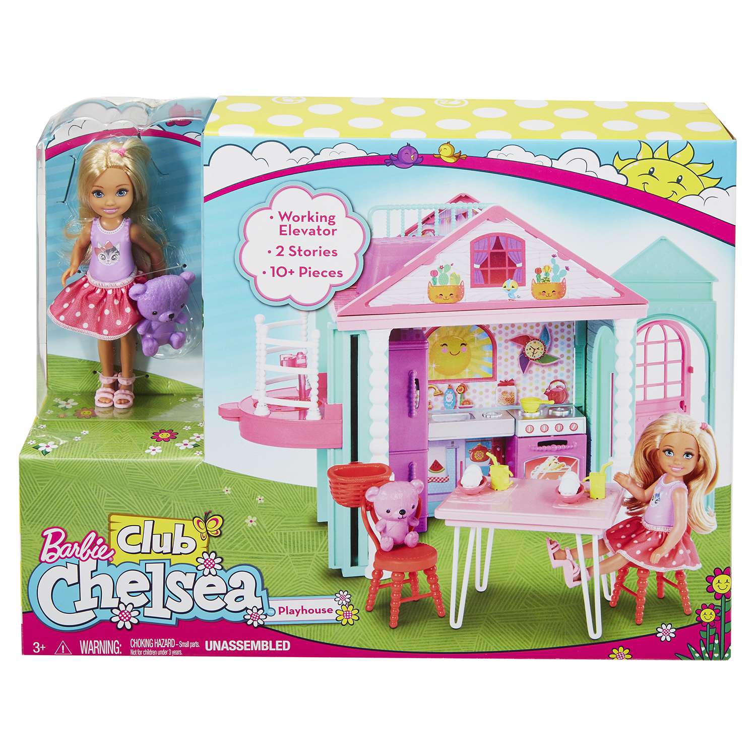 Набор игровой Barbie Домик Челси DWJ50 - фото 2