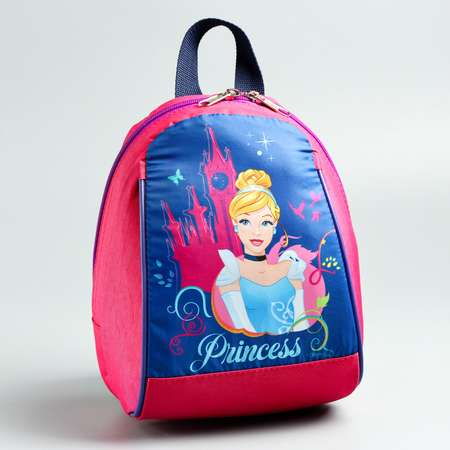 Рюкзак Disney Принцесса на молнии малиновый