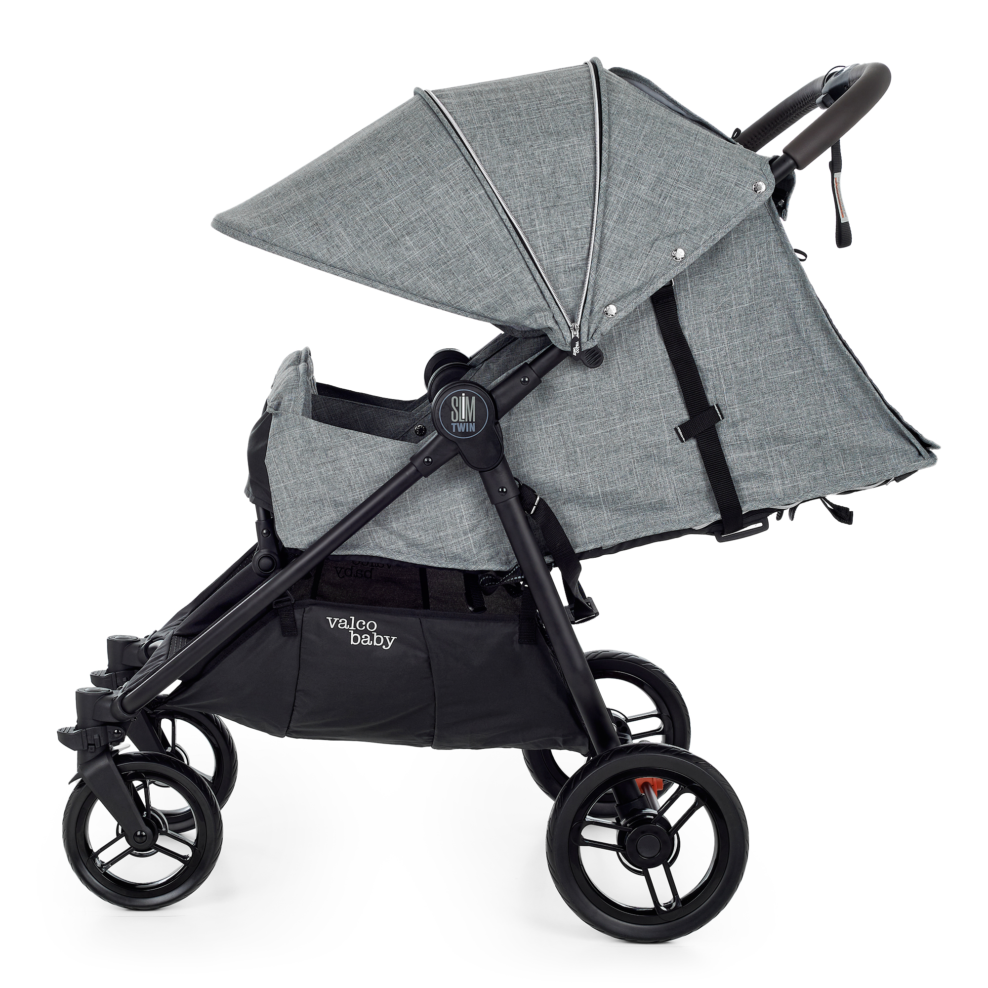 Коляска для двойни Valco baby Grey Marle - фото 8