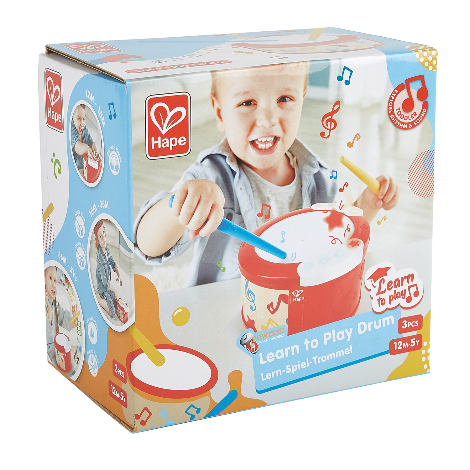 Игрушечный барабан HAPE E0620_HP - фото 4