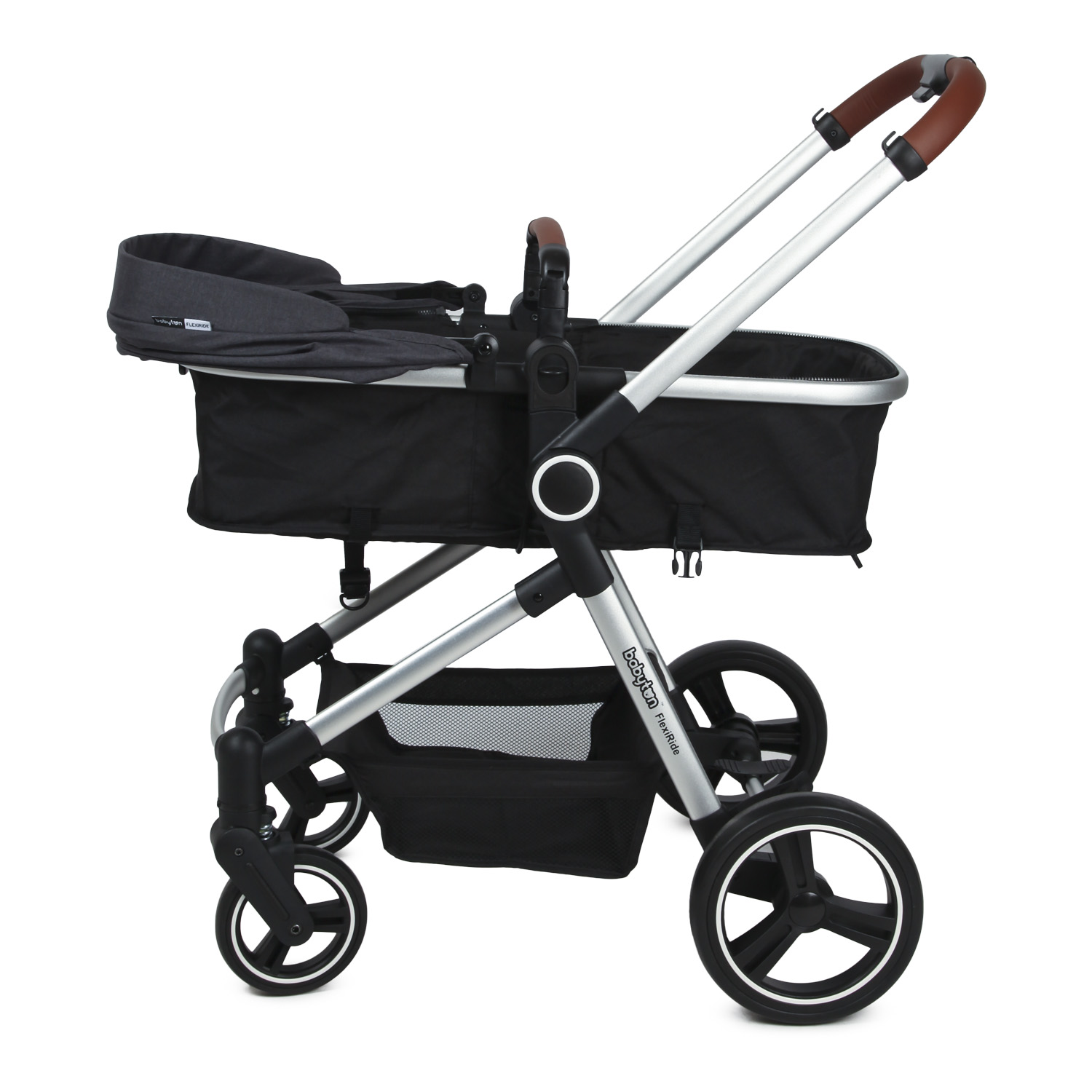 Коляска трансформер Babyton FlexiRide Black-Grey - фото 14