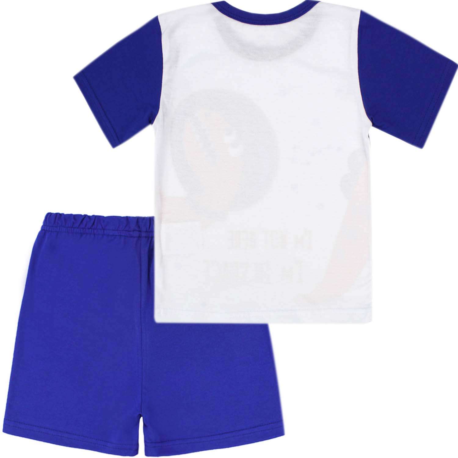 Пижама Babycollection 00-00025464 васильковый,белый,оранжевый - фото 2